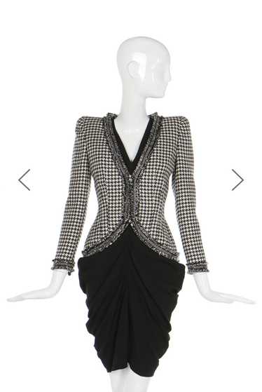 Alexander McQueen HOUNDSTOOTH JACKET, F/W 2009, IC