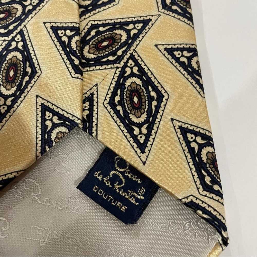 Oscar De La Renta Silk tie - image 4