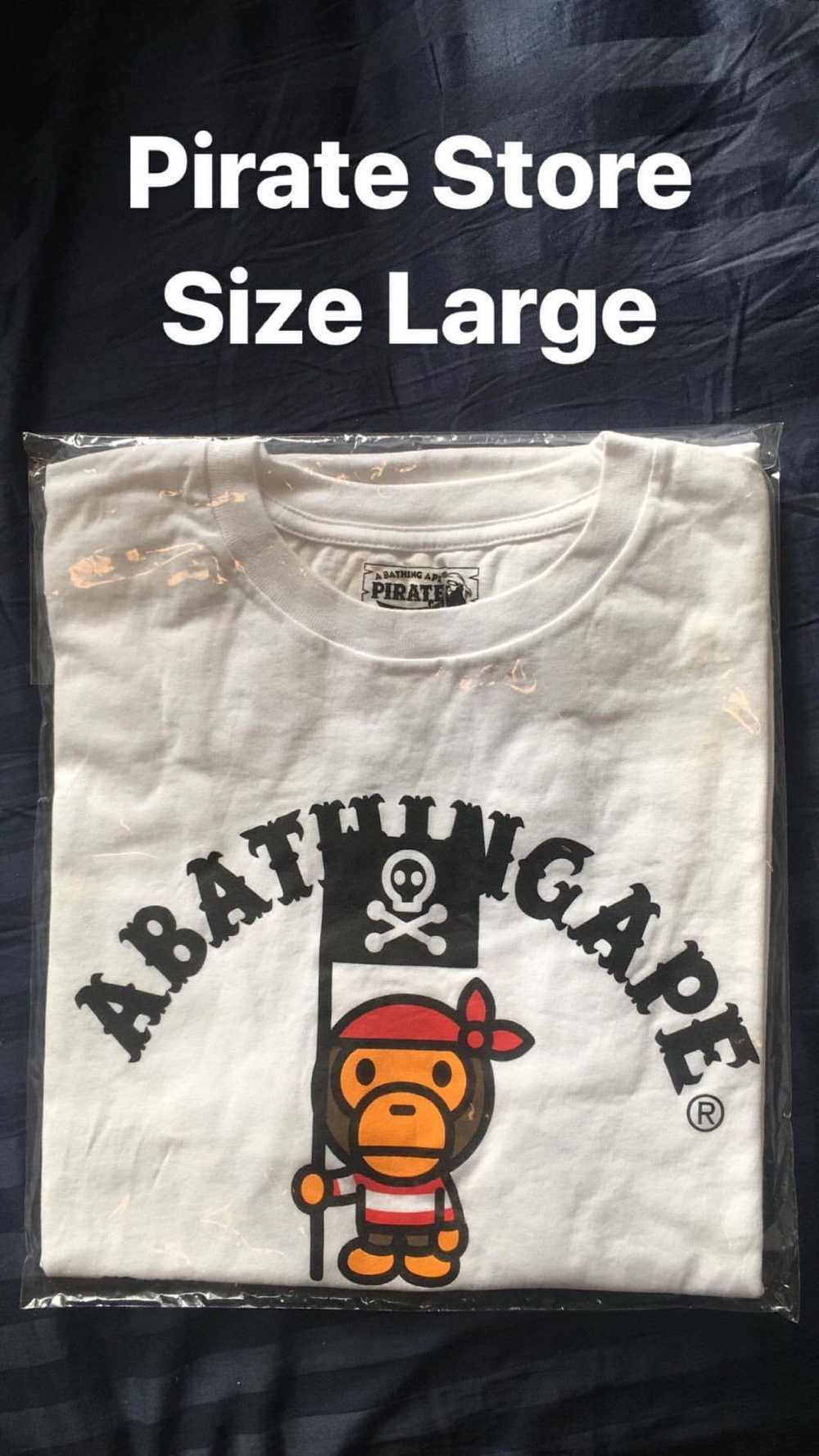 Bape Bape Pirate Store Tee - image 1