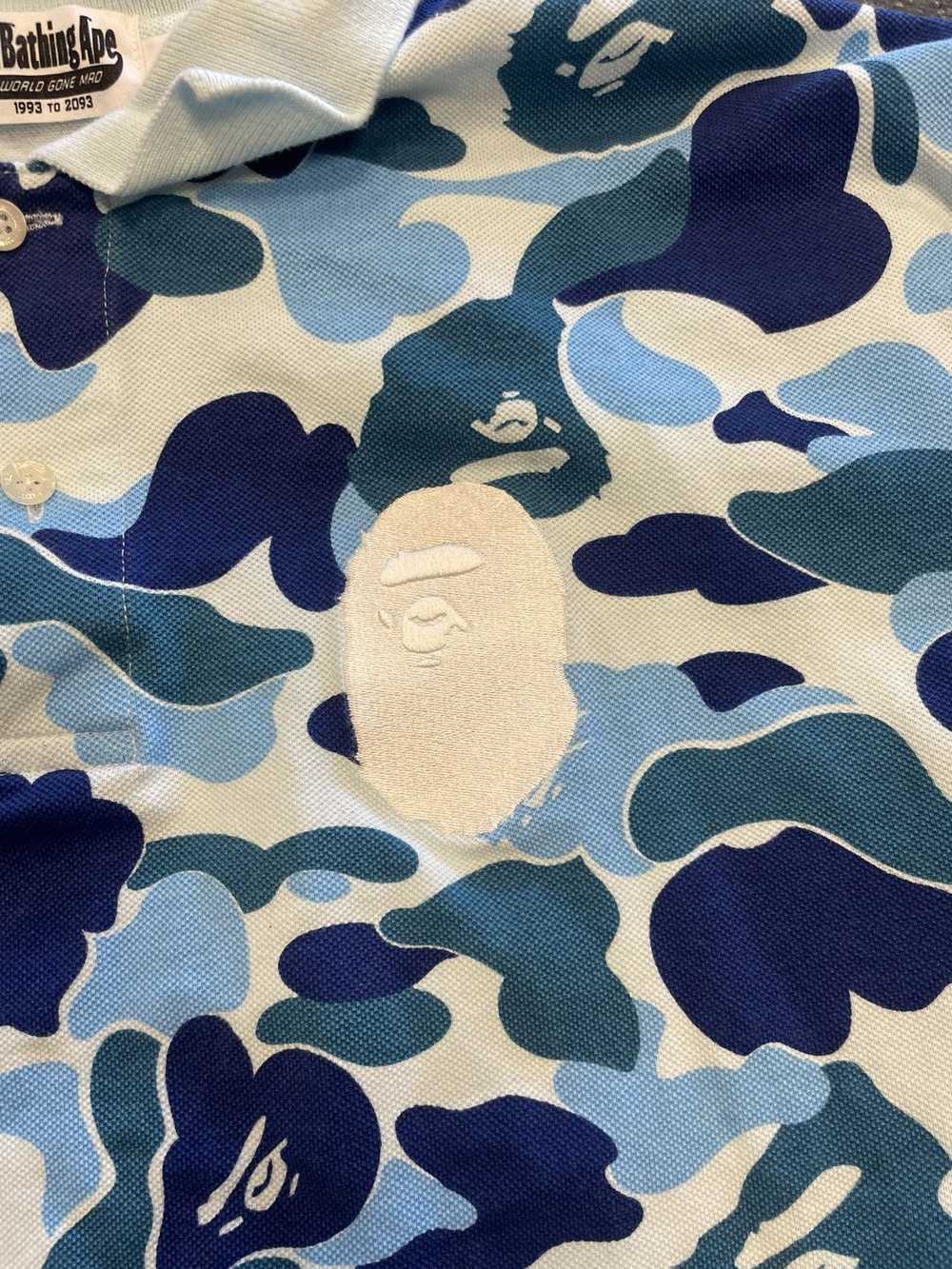 Bape ABC Camo Relaxed Polo - image 3