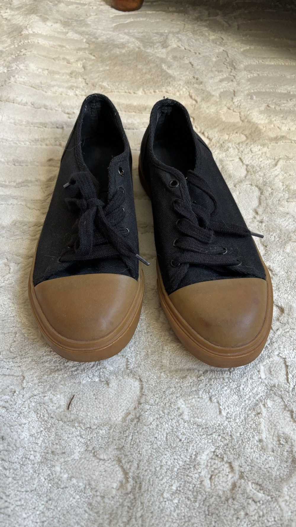 A.P.C. low top canvas sneakers - image 1