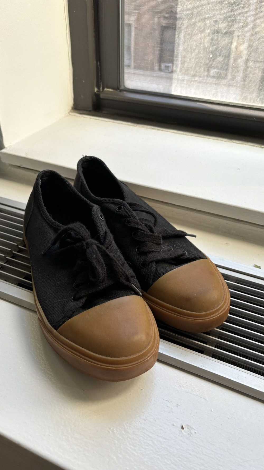 A.P.C. low top canvas sneakers - image 4