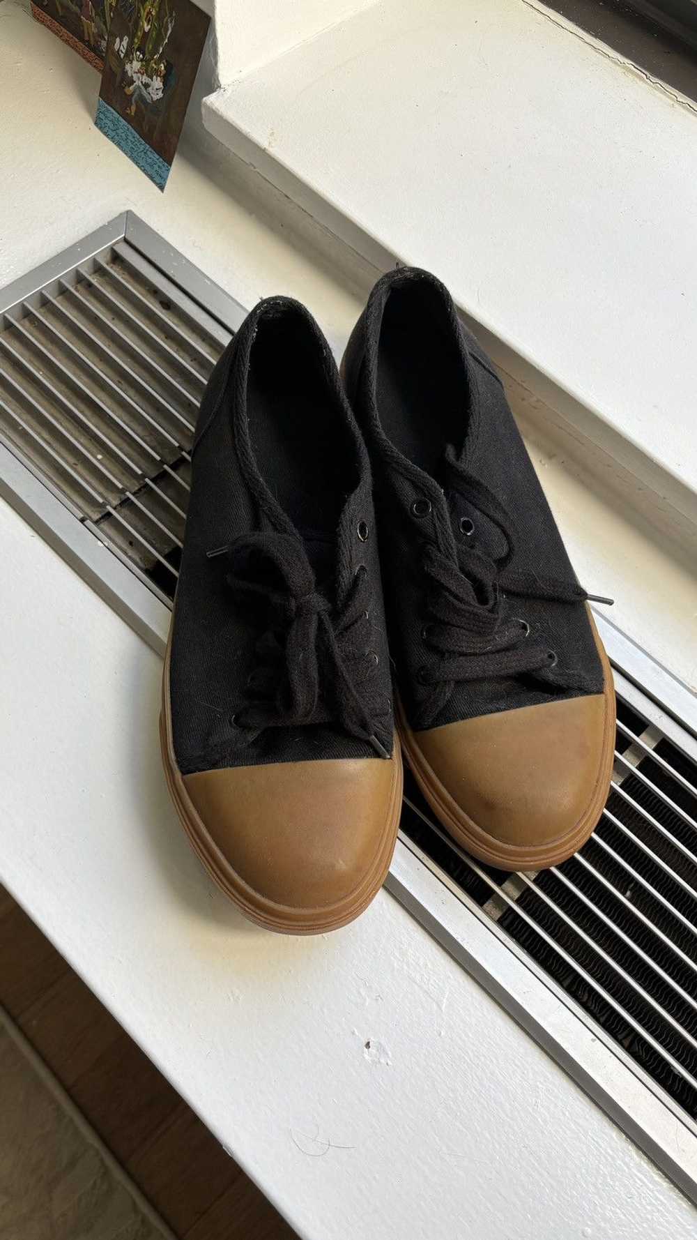 A.P.C. low top canvas sneakers - image 5