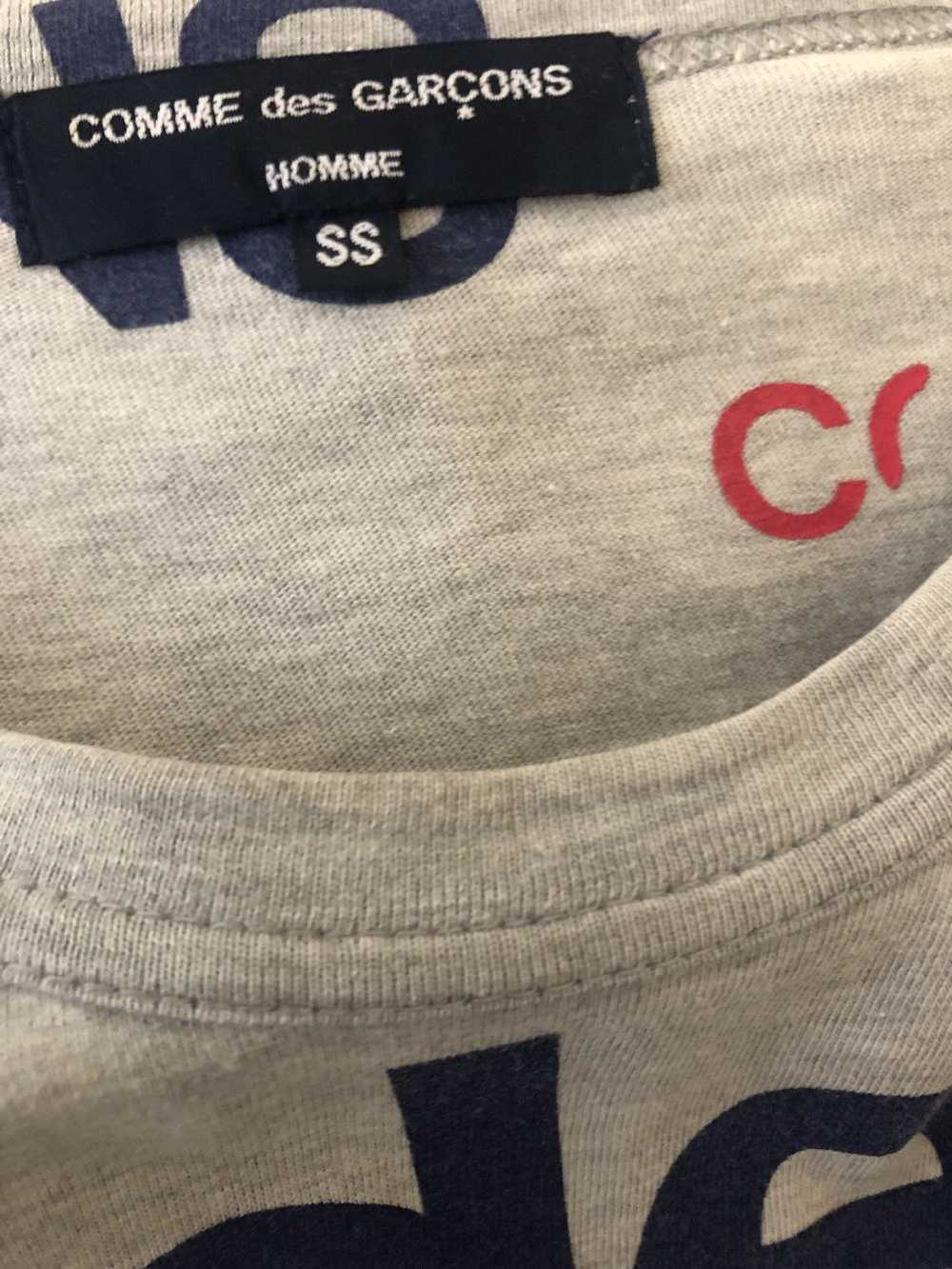 Comme des Garcons Scripted Logo Tee - image 5