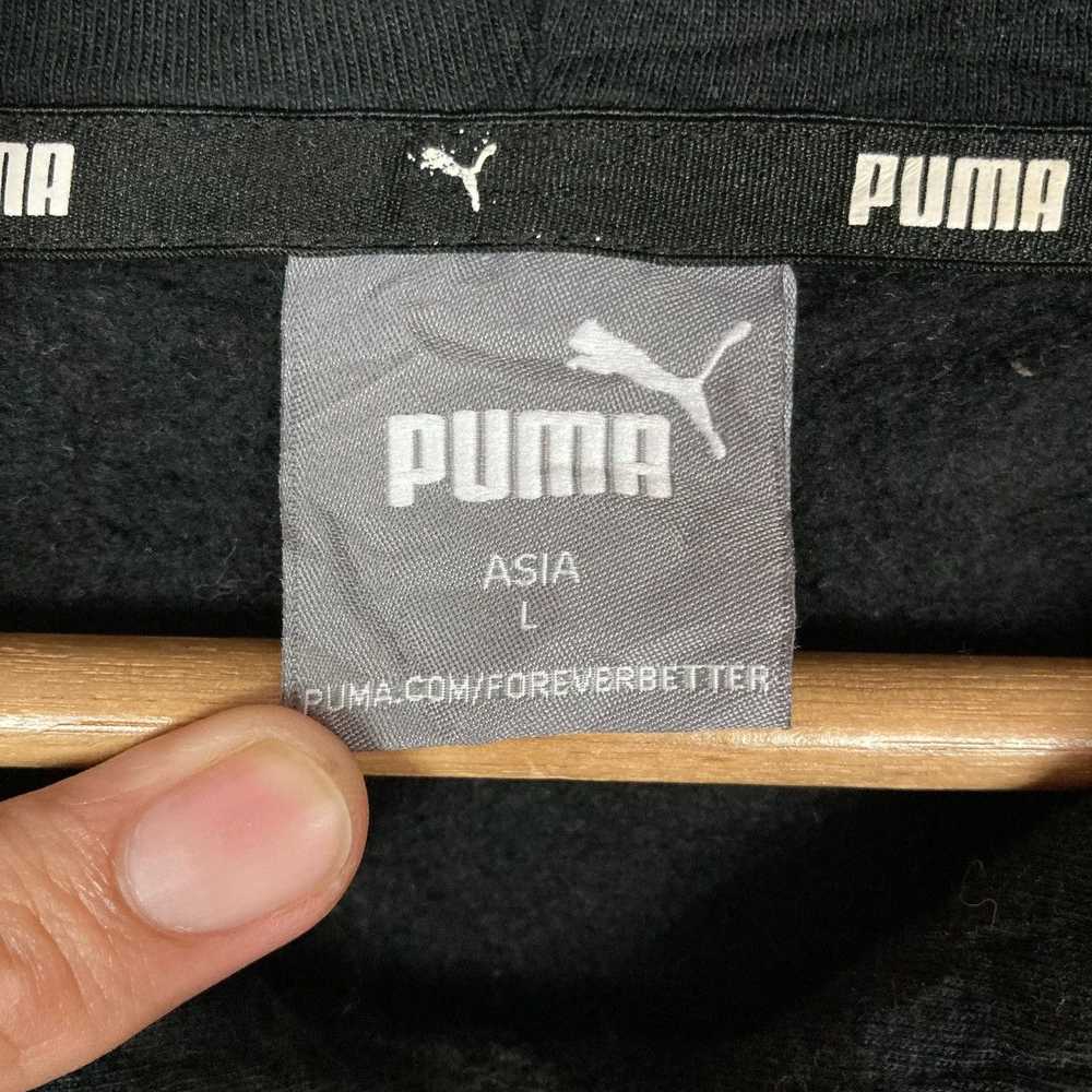 Puma Vintage Puma Mini Logo Pullover Jumper Hoodi… - image 8