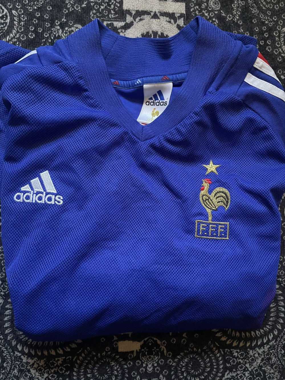 Adidas × Soccer Jersey Vintage 2002 France Jersey - image 6