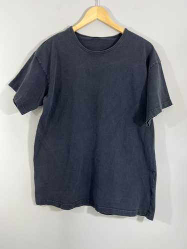 Vintage Vintage Blank Sun Faded Black Basic Tee