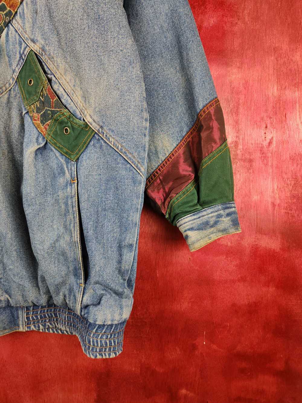 Art × Denim Jacket × Vintage Two-Twenty Denim art… - image 6