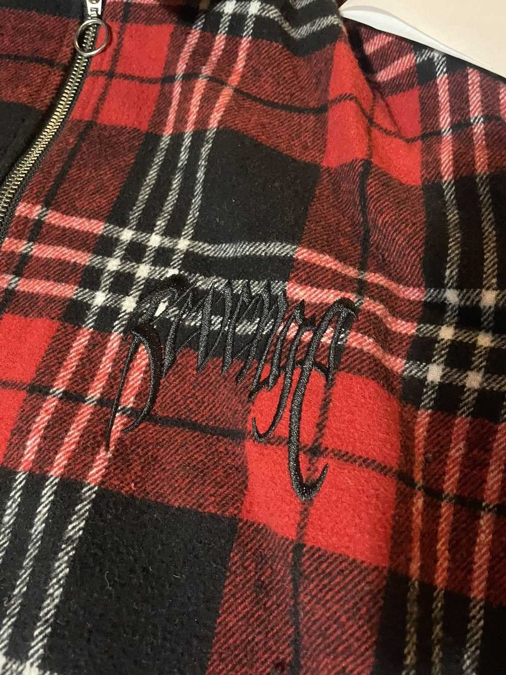 Revenge Revenge Black & Red Flannel XXL - image 4