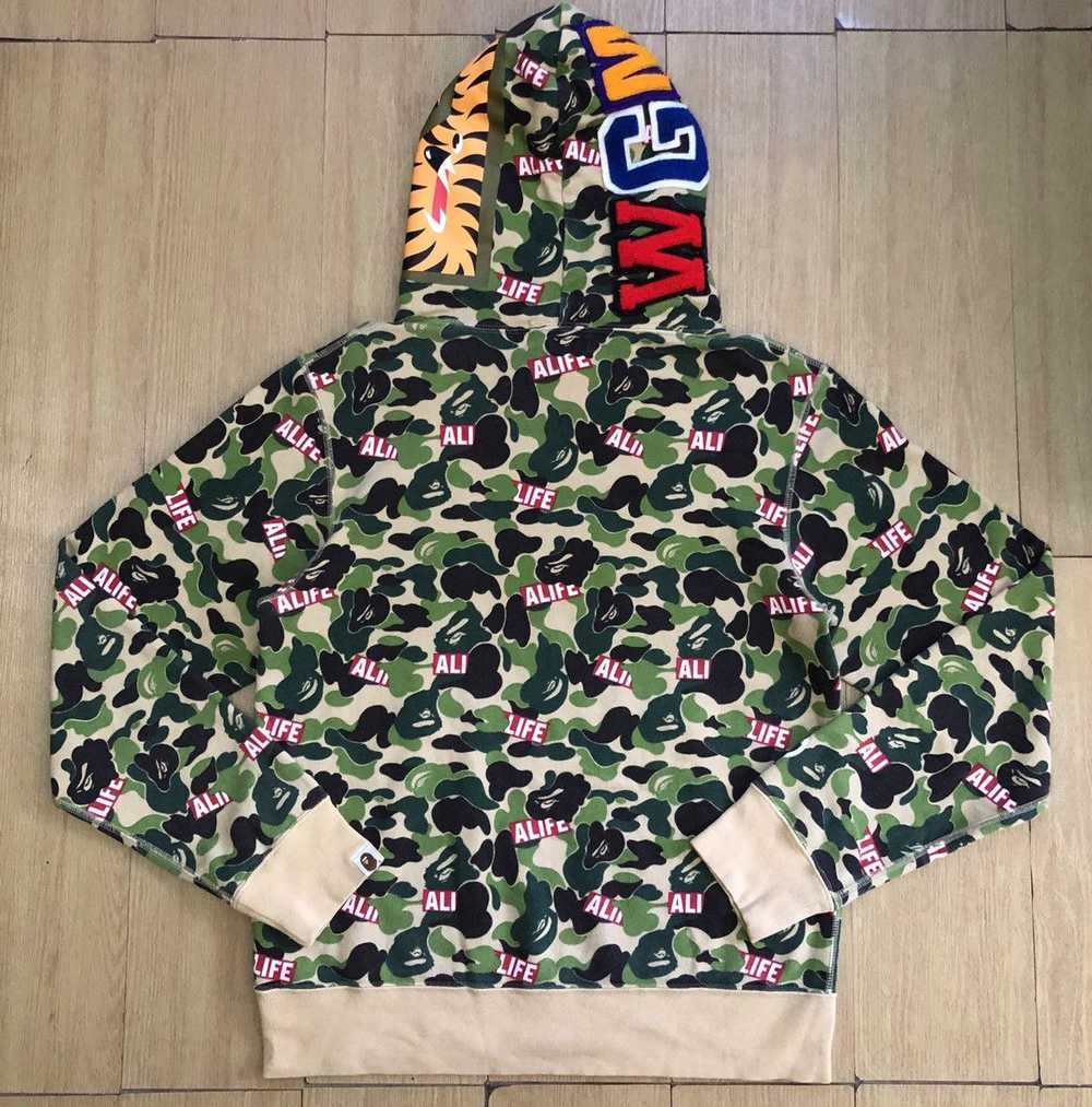 Alife × Bape BAPE x Alife ABC Camo Pullover Shark - image 2