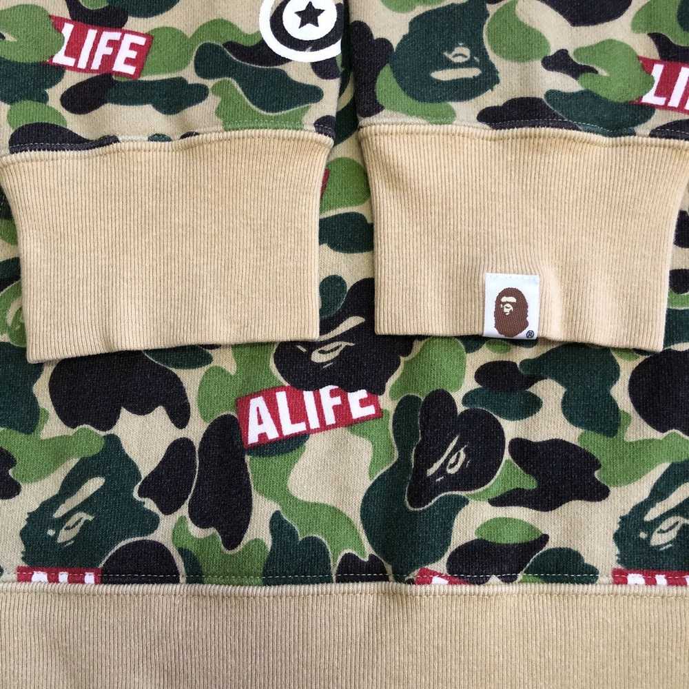 Alife × Bape BAPE x Alife ABC Camo Pullover Shark - image 6