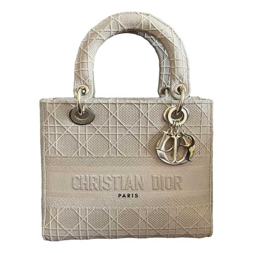 Dior Lady Dior cloth handbag - image 1