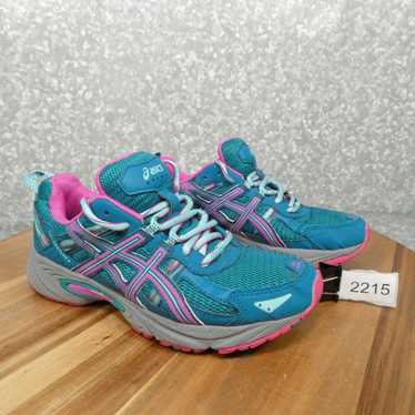 Asics Womens Blue Pink Asics Gel Venture 5 T5N8N … - image 1