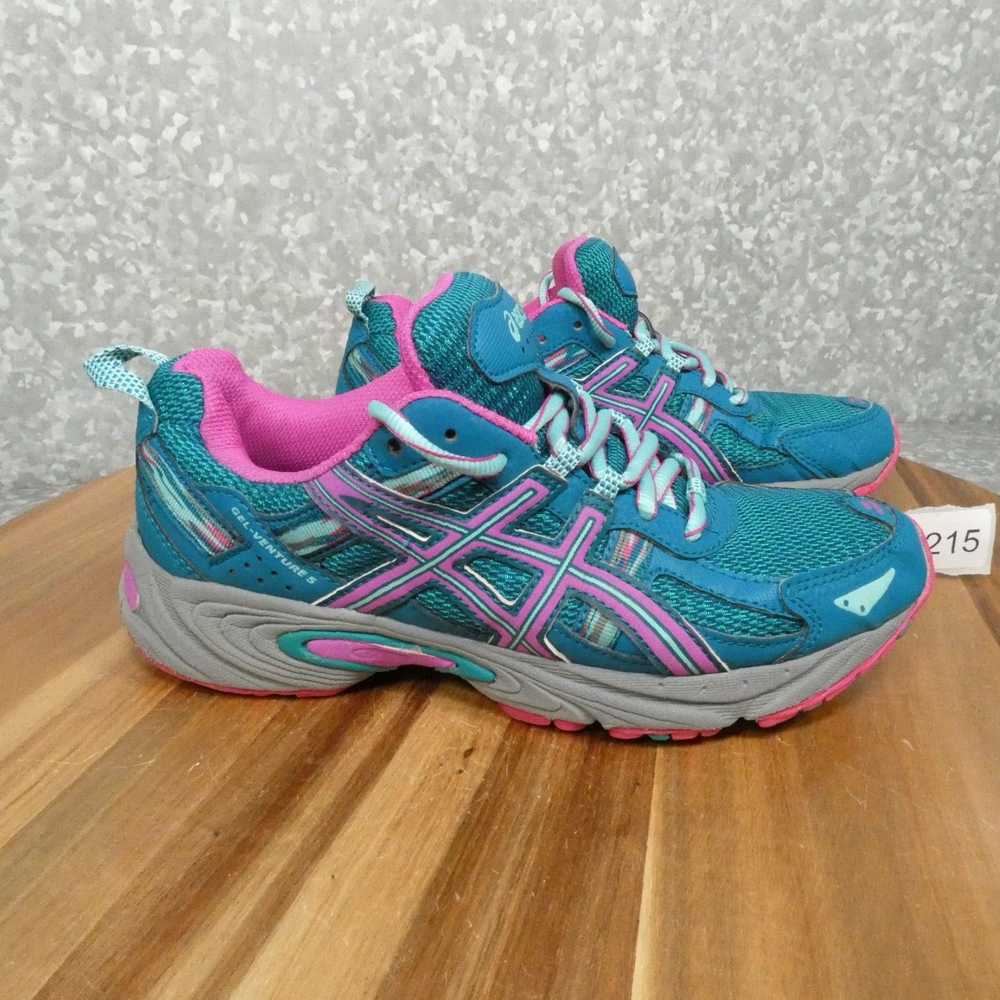 Asics Womens Blue Pink Asics Gel Venture 5 T5N8N … - image 2