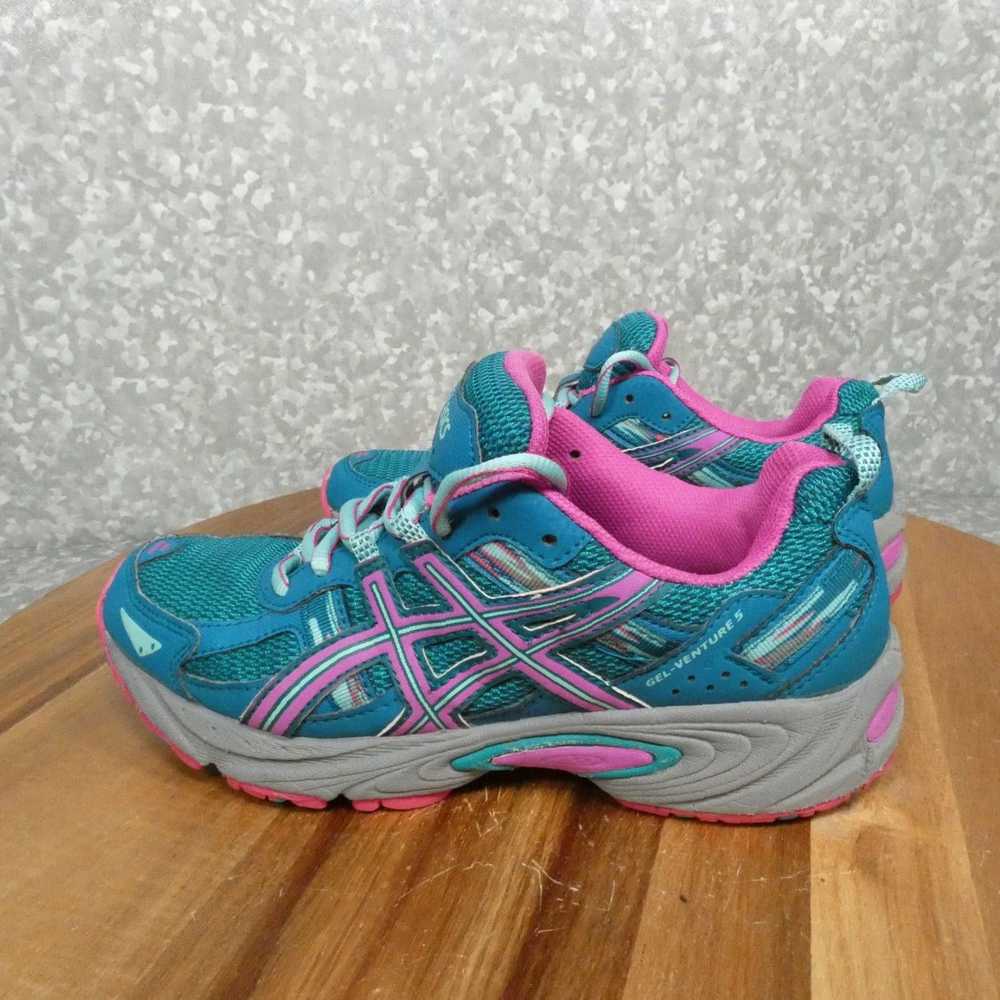 Asics Womens Blue Pink Asics Gel Venture 5 T5N8N … - image 6