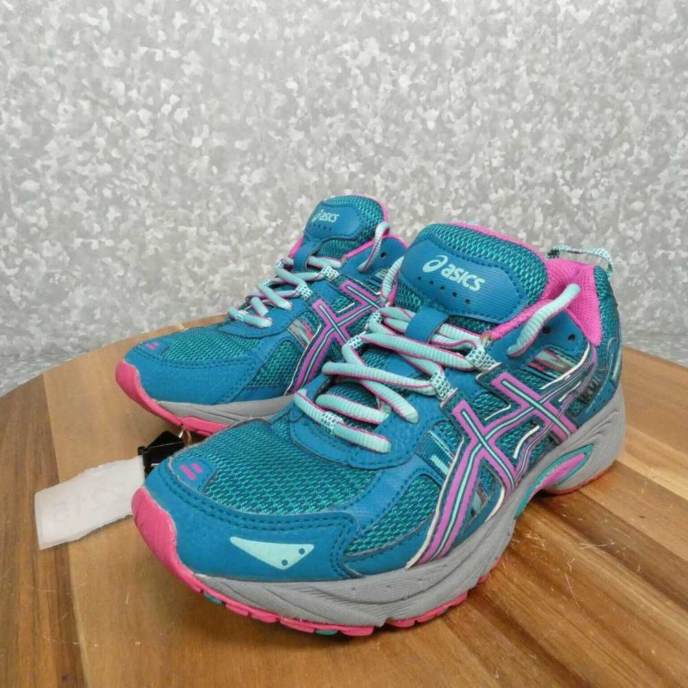 Asics Womens Blue Pink Asics Gel Venture 5 T5N8N … - image 7