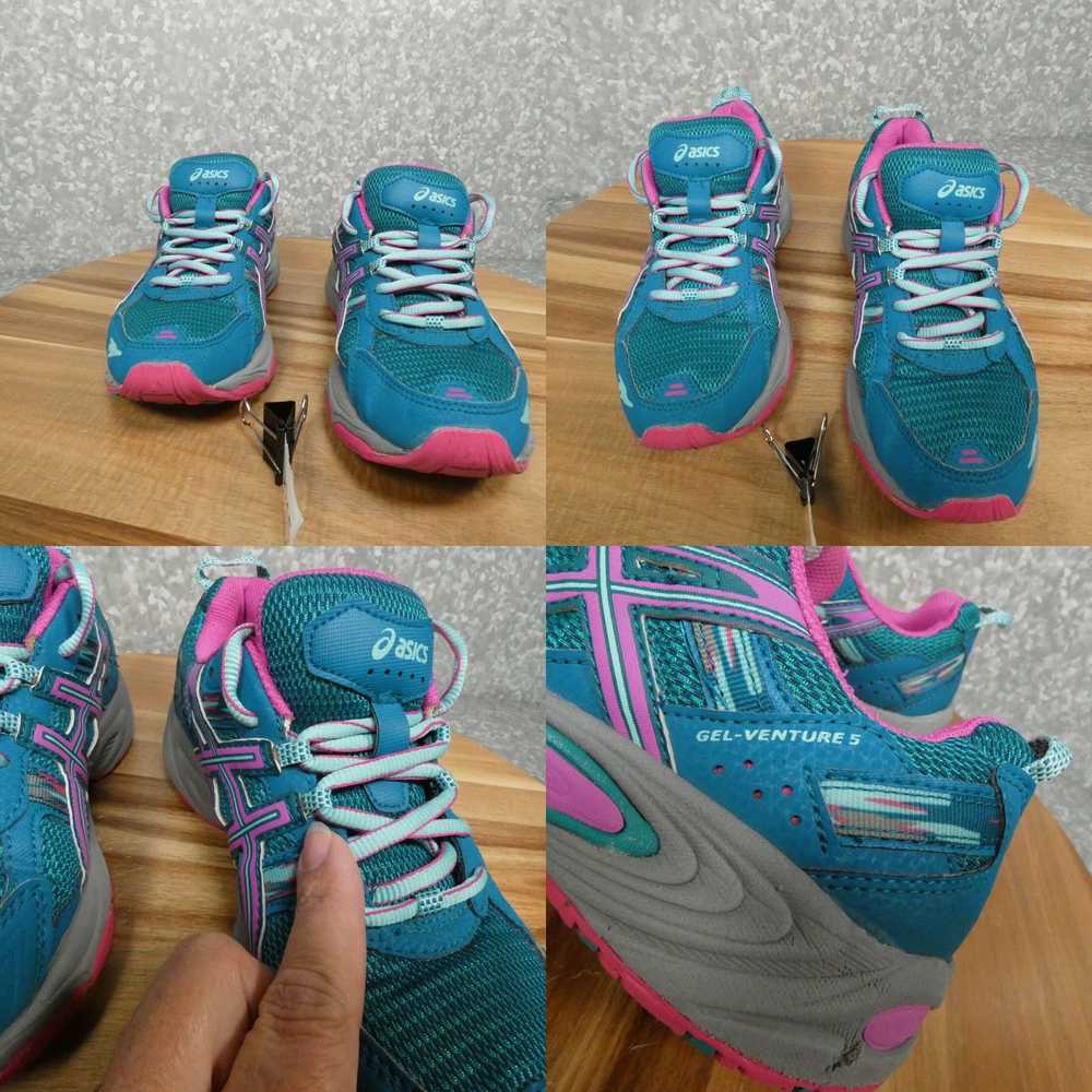 Asics Womens Blue Pink Asics Gel Venture 5 T5N8N … - image 8