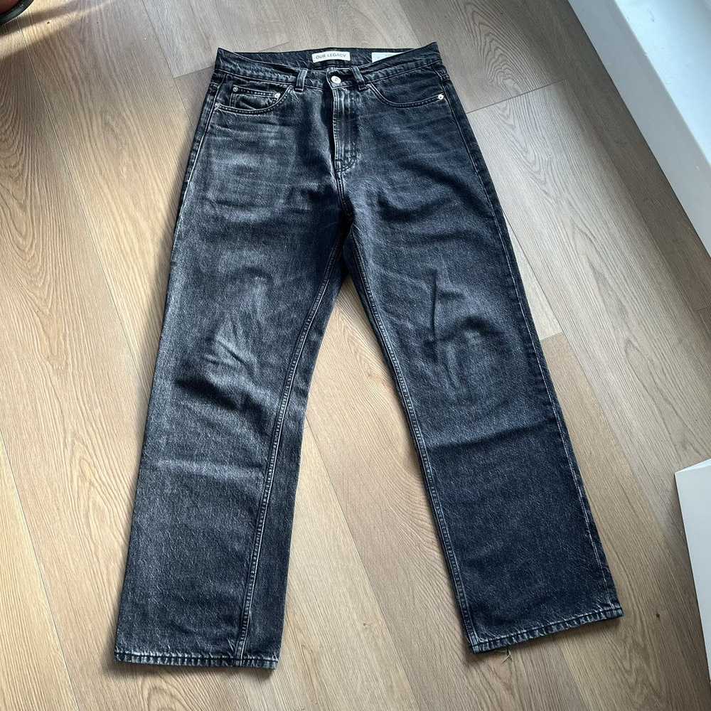 Our Legacy Our Legacy Third Cut Super Grey Denim - image 1