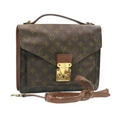 Louis Vuitton LOUIS VUITTON Monogram Monceau Shoul