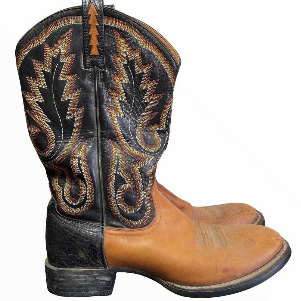 Ariat Ariat Amos Western Boots leather ATS shock … - image 1