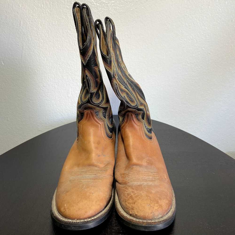 Ariat Ariat Amos Western Boots leather ATS shock … - image 2