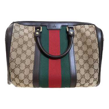 Gucci Boston leather tote