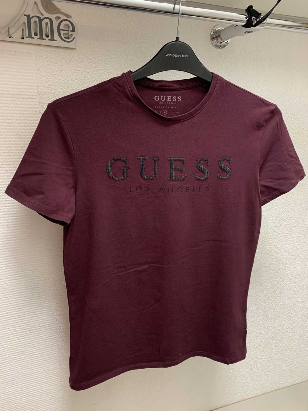 Guess Guess Los Angeles big logo t-shirt M size - image 1