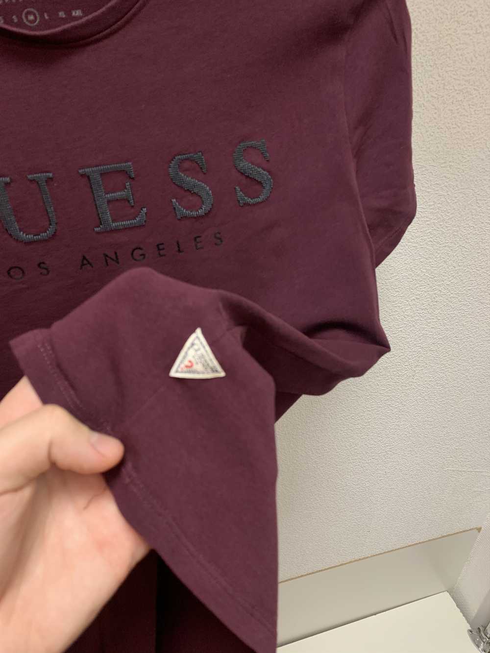 Guess Guess Los Angeles big logo t-shirt M size - image 3