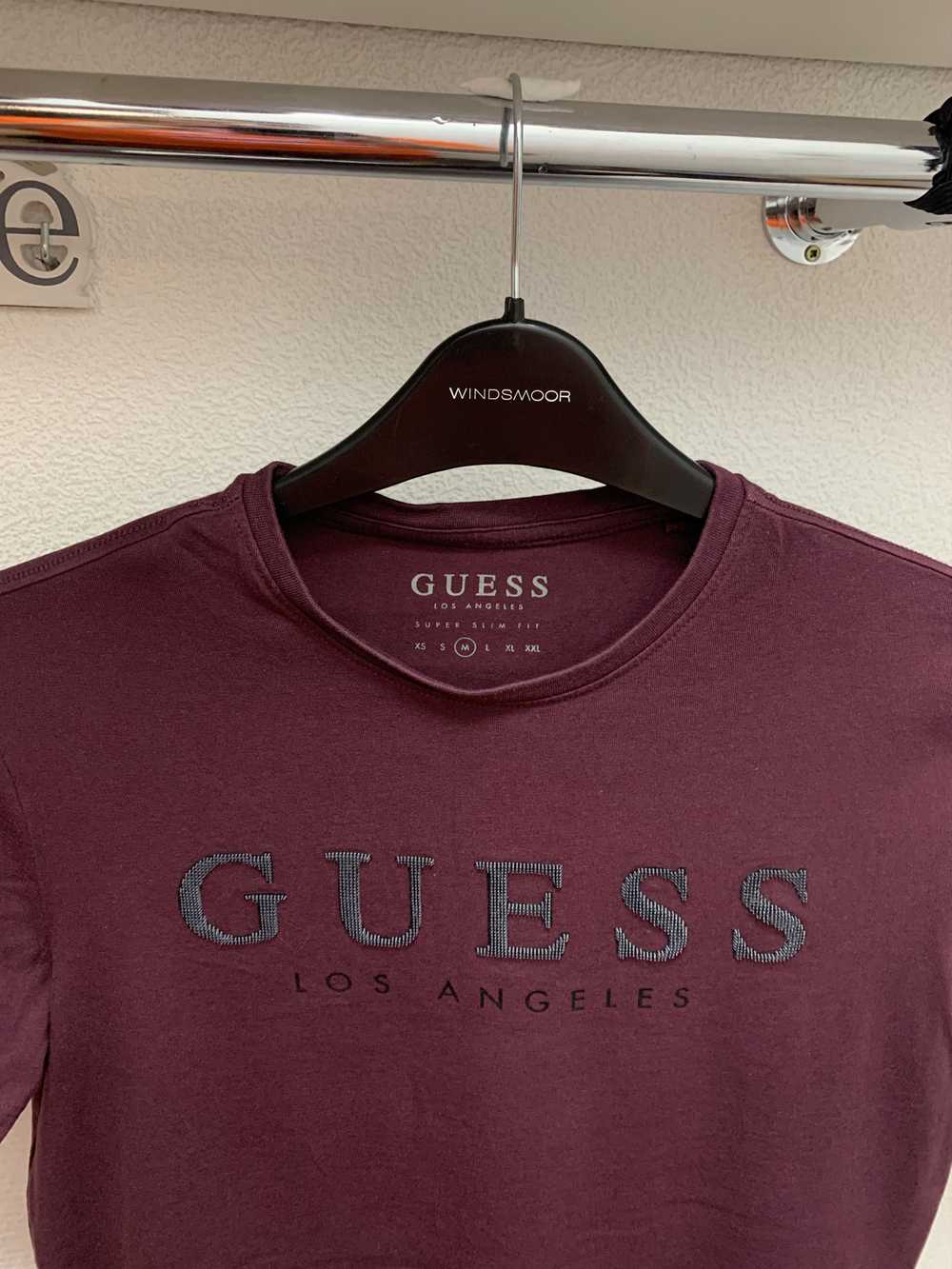 Guess Guess Los Angeles big logo t-shirt M size - image 6