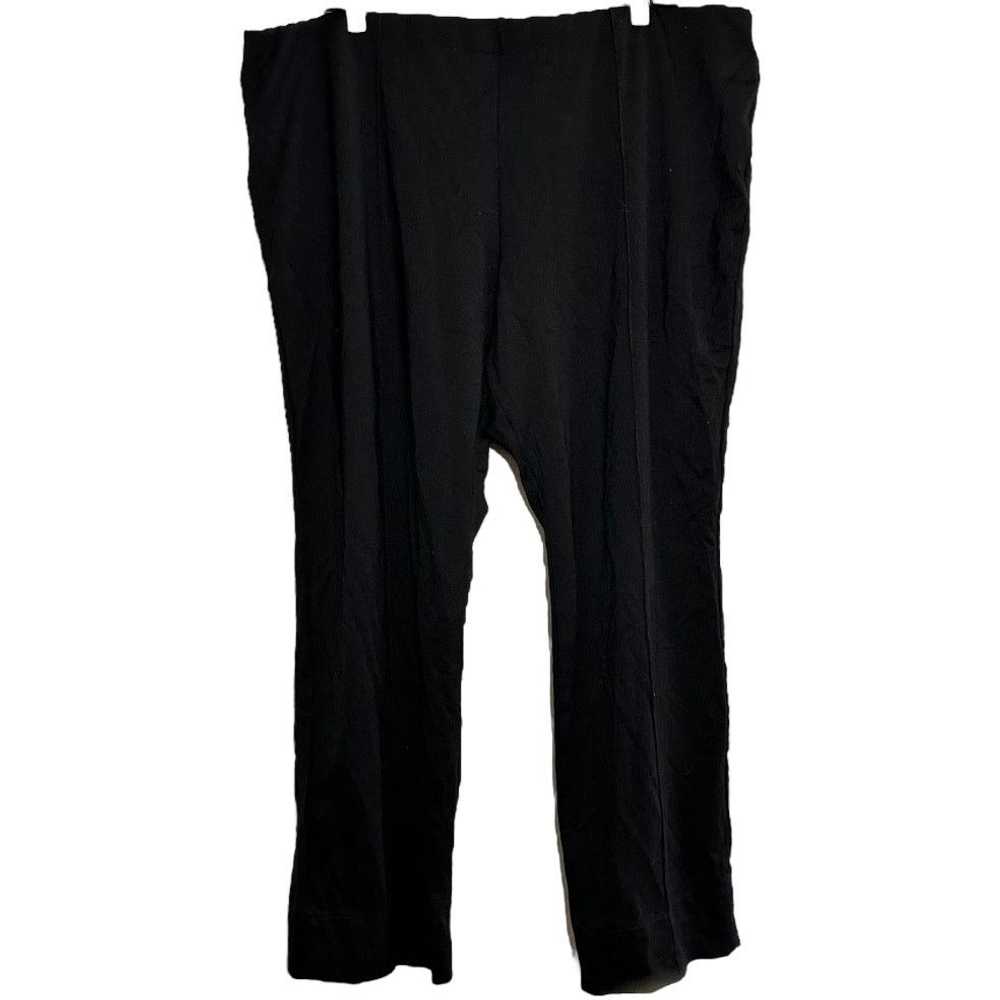 Other Alembika Pants Black Tapered Elastic Wide P… - image 1