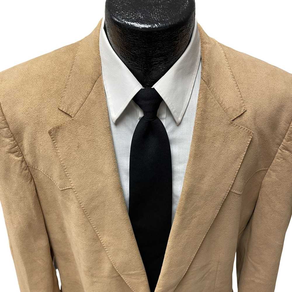 Other Vtg Sheplers ULTRA SUEDE Sport Coat COWBOY … - image 2