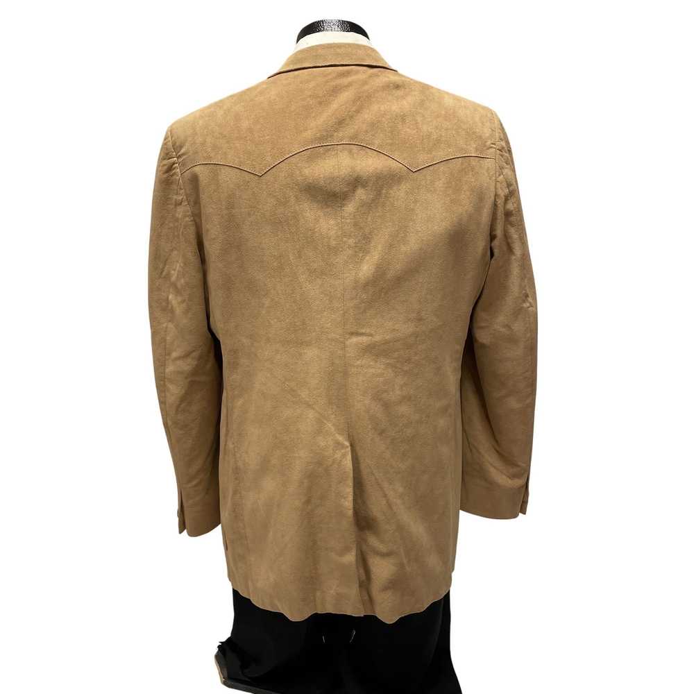 Other Vtg Sheplers ULTRA SUEDE Sport Coat COWBOY … - image 3