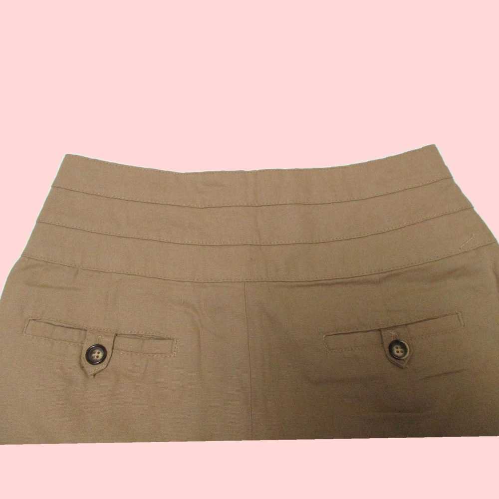 Zara 100% Cotton Casual Beige Straight Skirt for … - image 4