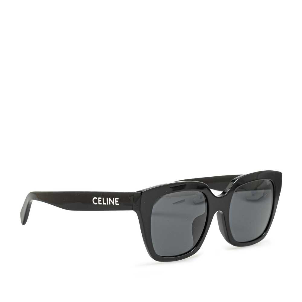 Black Celine Square Tinted Sunglasses - image 2