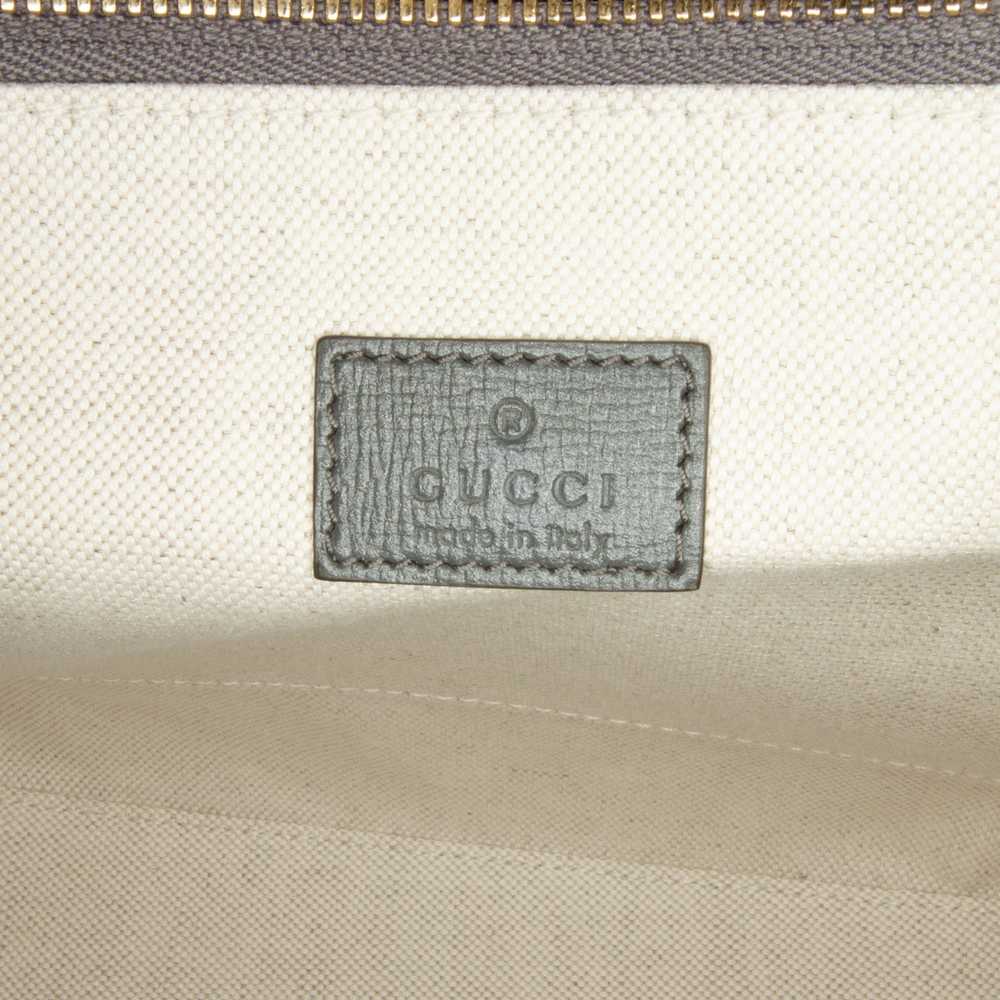 Gray Gucci Horsebit 1955 Web Crossbody - image 7