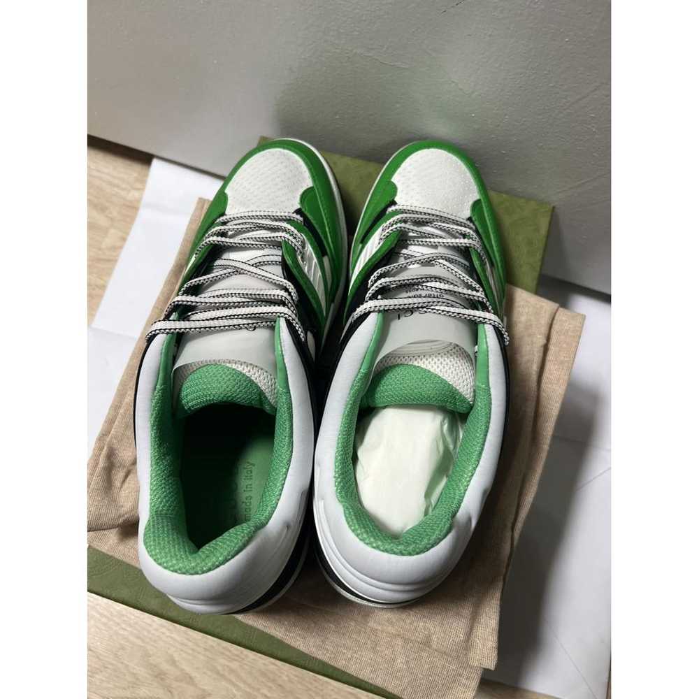 Gucci Leather low trainers - image 3