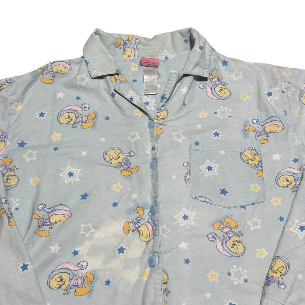 Vintage Vintage 2002 Tweety Bird Button Down Slee… - image 2