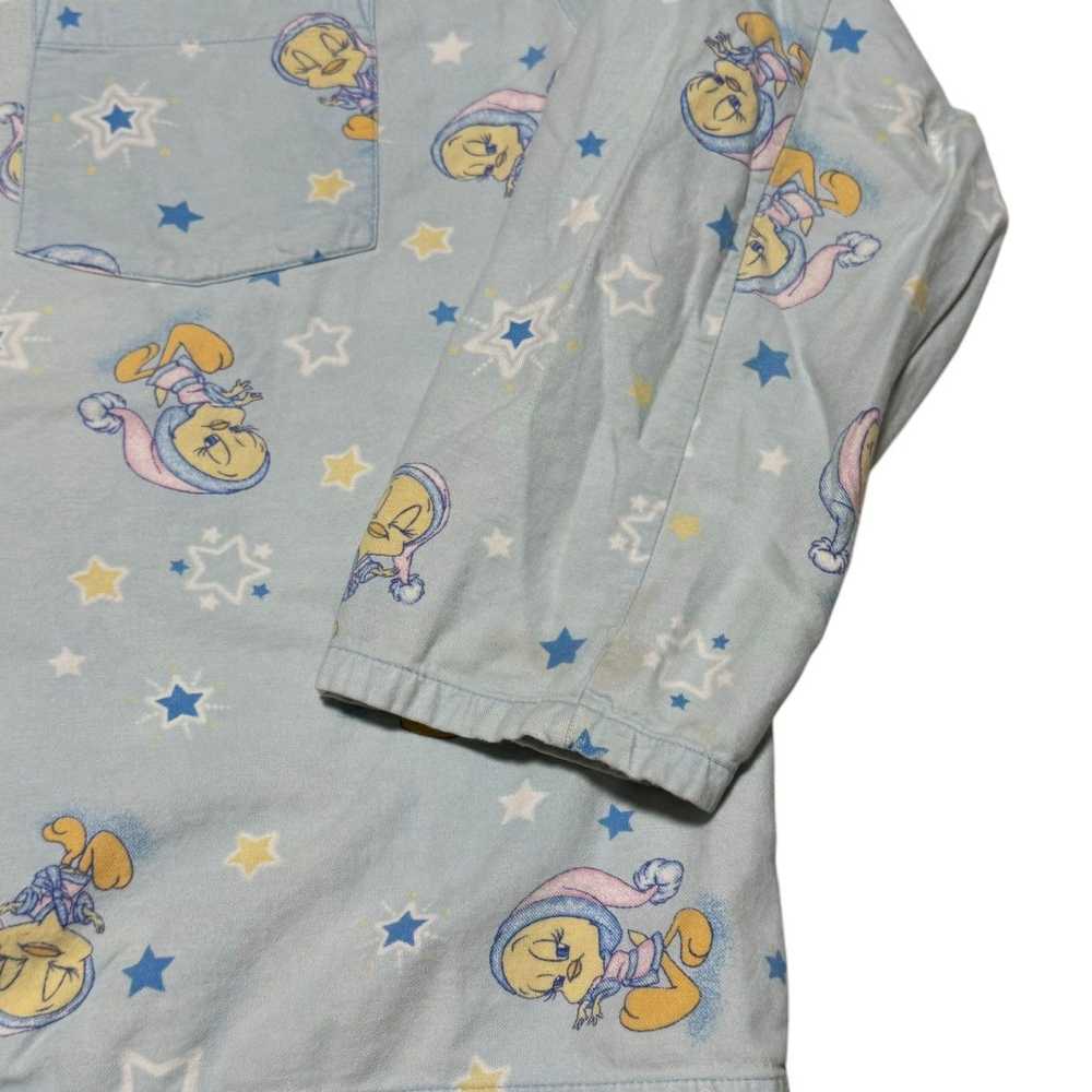 Vintage Vintage 2002 Tweety Bird Button Down Slee… - image 3