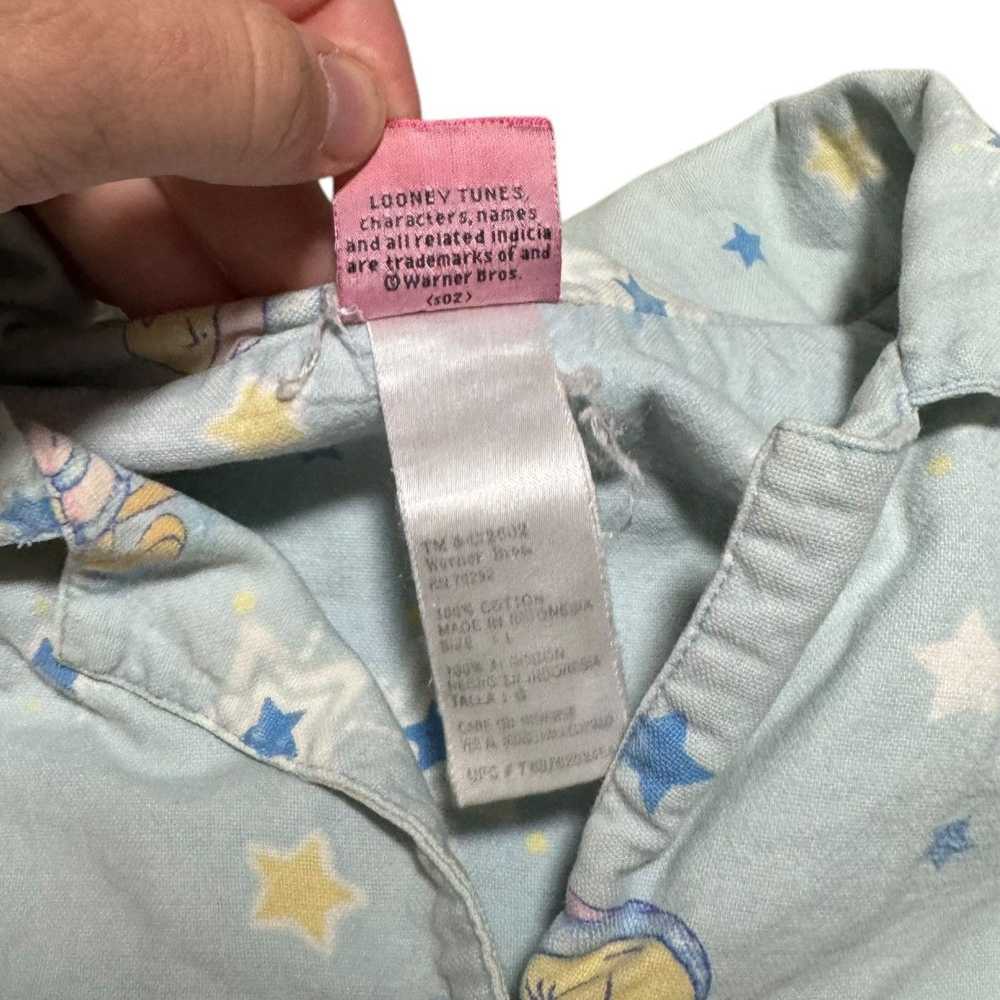 Vintage Vintage 2002 Tweety Bird Button Down Slee… - image 7