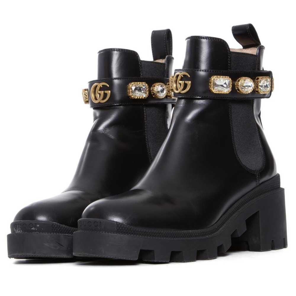 Gucci Leather ankle boots - image 2