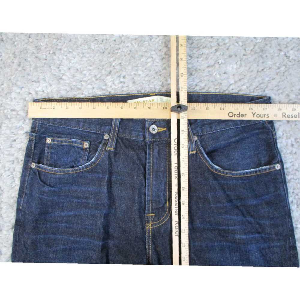 Vintage Big Star Faded Dark Blue Denim Mens Strai… - image 7