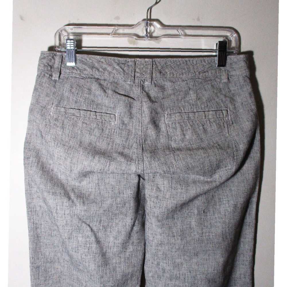 Express Gray Linen Relaxed Fit Ladies Pants in So… - image 4