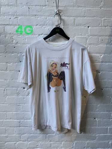 Vintage Vintage WET Hot Cartoon Girl Tee - image 1