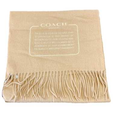 Coach Cashmere scarf