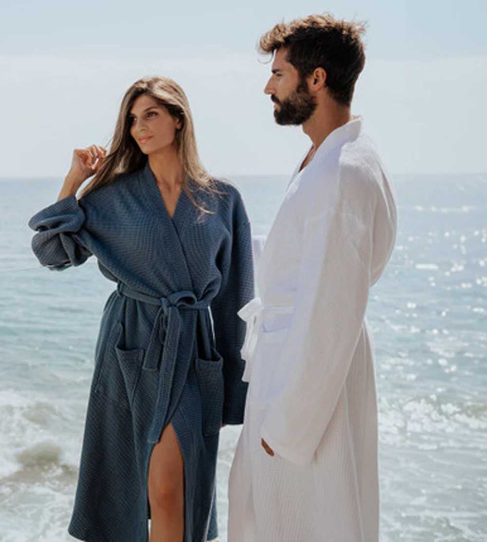 Cariloha Bamboo Waffle Knit Robe (Unisex) - image 2