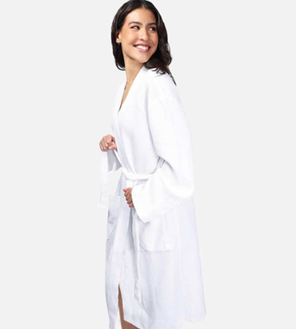 Cariloha Bamboo Waffle Knit Robe (Unisex) - image 5