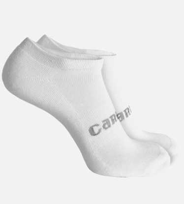 Cariloha Women's Bamboo Ankle Socks - White/Gray