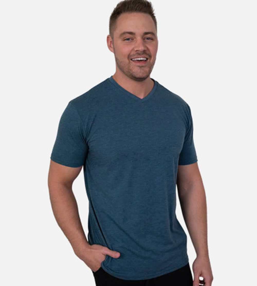 Cariloha Men's Bamboo V-Neck Tee - image 6