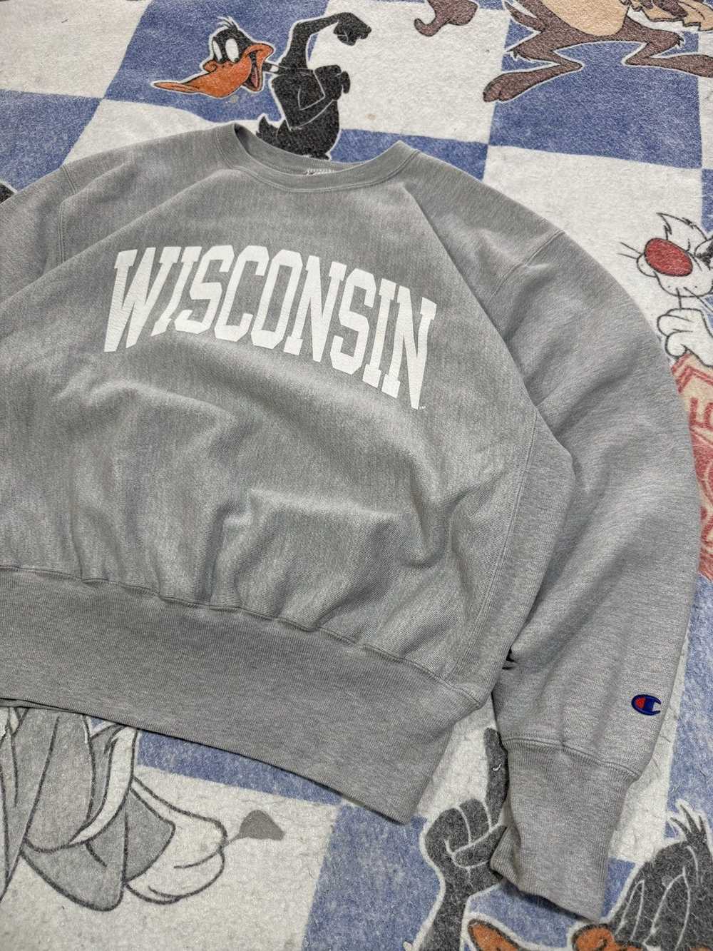 American College × Champion × Vintage Vintage Wis… - image 2