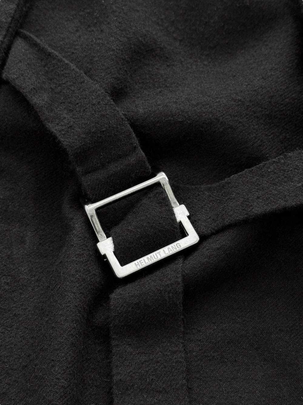 Helmut Lang Sz50 Bondage 2004 Strap Cargo Felted … - image 7